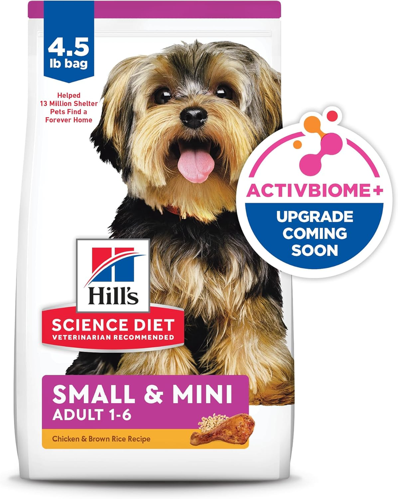 Hill's Science Diet Small & Mini Breed Adult Dry Dog Food -Chicken & Brown Rice