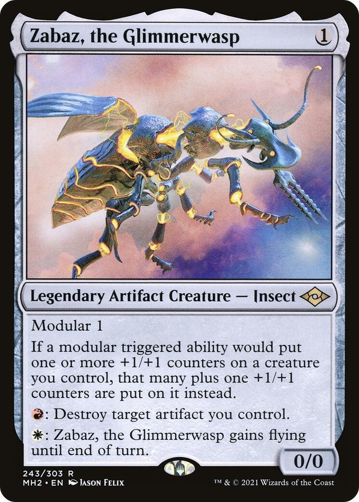 Zabaz, the Glimmerwasp Modern Horizons 2 Regular
