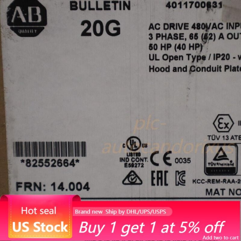 20G11ND065JA0NNNNN PowerFlex 755 AC Drive  NEW In Box US Free Tax