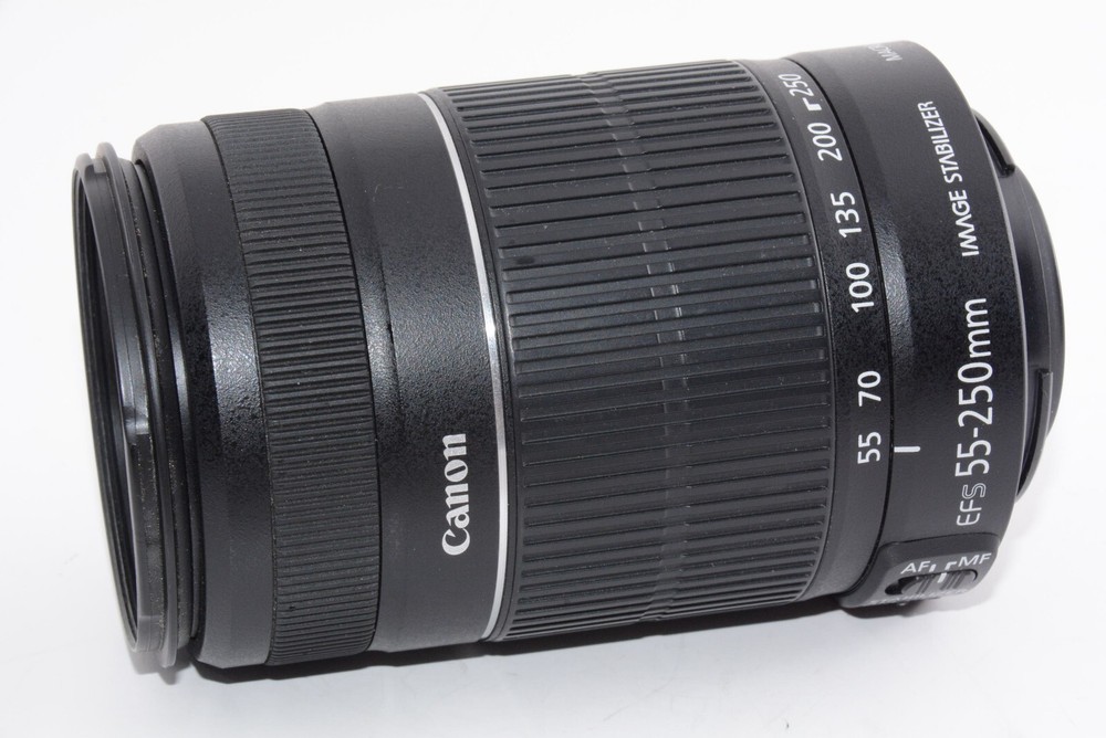 Canon EF-S 55-250mm F4-5.6 II IS Telephoto Lens from Japan Mint Condition #u6507