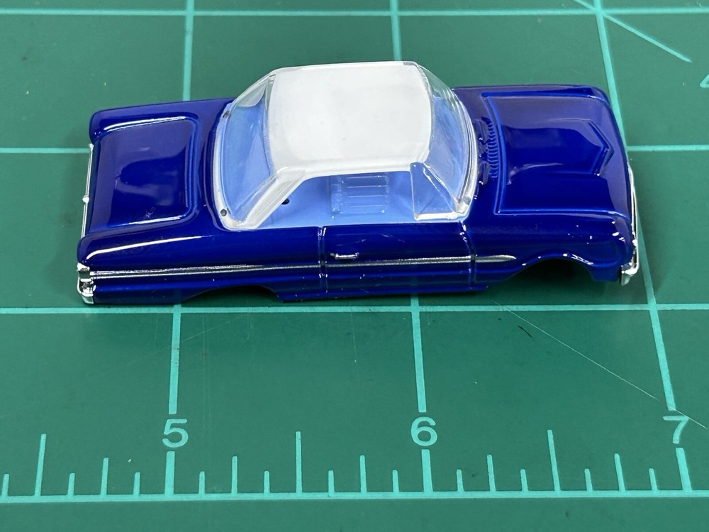 Rare New DASH  FORD FALCON H/T Body in  Blue/white   for  Aurora  AFX  T-JET