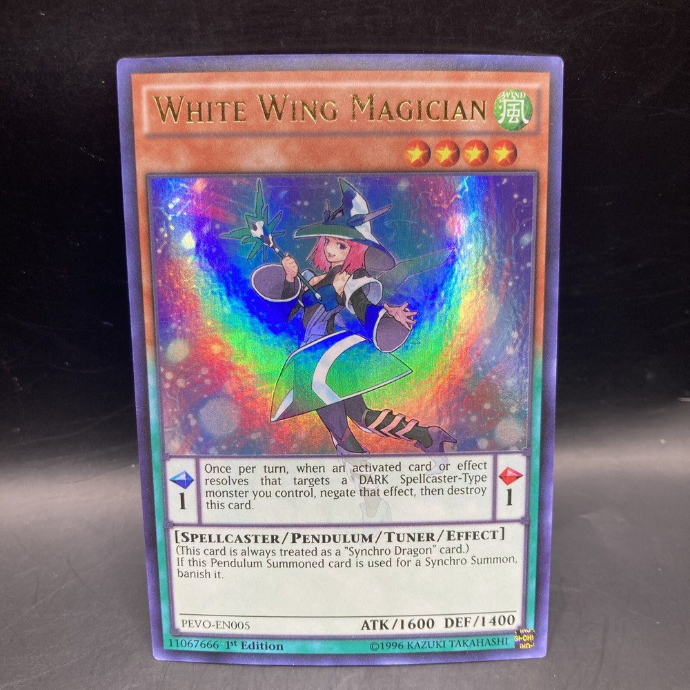 White Wing Magician PEVO-EN005 1st Ed Pendulum Evolution Ultra Rare  
