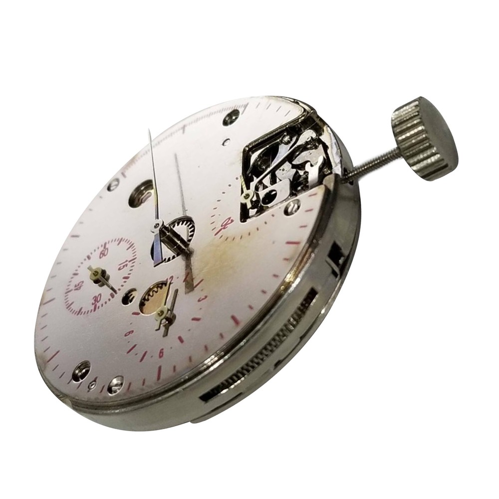 3 Hands 24H Quartz Watch Movement Repair Kit with Battery for Miyota JS20