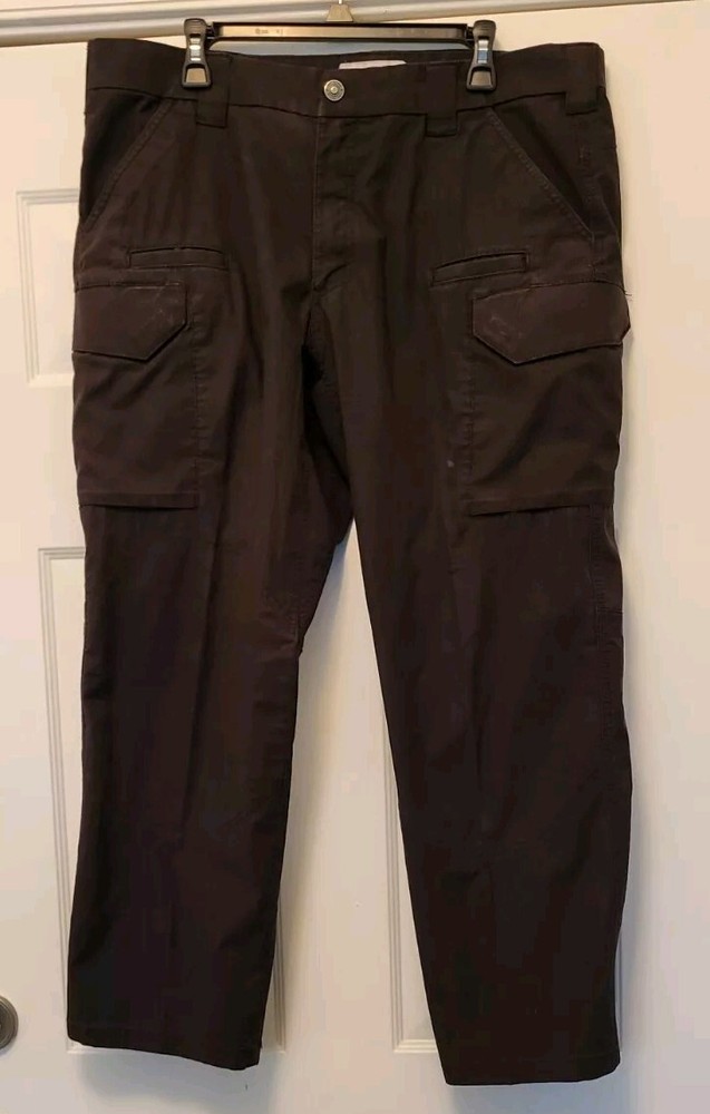 First Tactical Pants Mens 38x29 (actual) Black Ripstop Cargo Military Utility