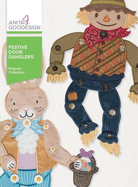 Festive Door Danglers Anita Goodesign Embroidery Machine Design CD NEW