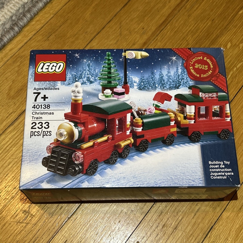 LEGO Christmas Train 40138 New Retired Rare Seasonal Set-image