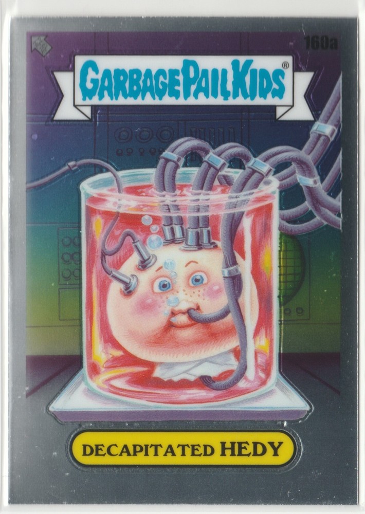 Decapitated Hedy #160a Garbage Pail Kids GPK 2021 Chrome Series 4 CS4 Card