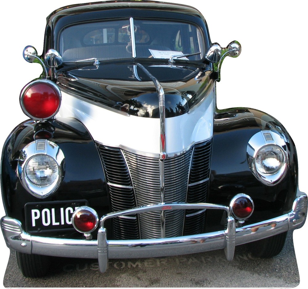 POLICE 1940 Ford Patrol Car - 41