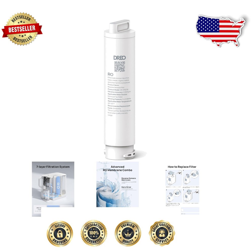 Easy-Replace RO Filter Cartridge for WF511 Purifier - Saves up to 8,000 Bottles
