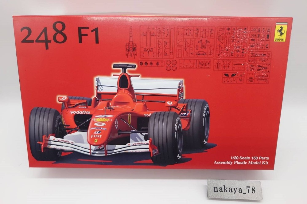 1/20 Ferrari 248 F1 2006 Schumacher Brazil GP Fujimi Model Kit FUJ09046