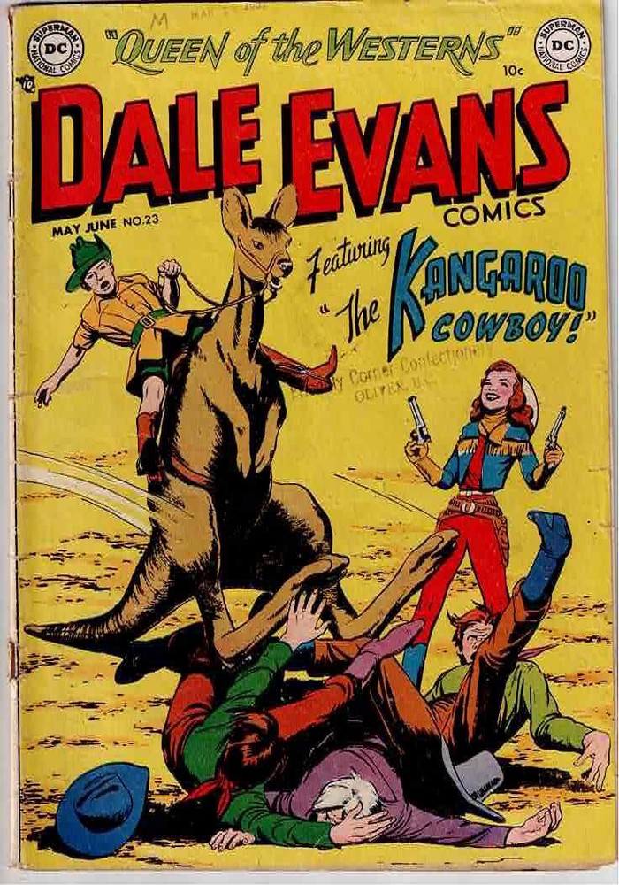 DALE EVANS COMICS #23 (1952) DETACHED 1  STAPLE PRECODE GGA DC GOLDEN AGEE