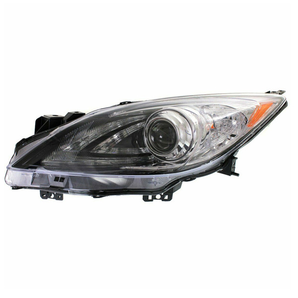 For 10-13 Mazda 3 Front Headlight HeadHID/Xenon Head Light Driver Side Q