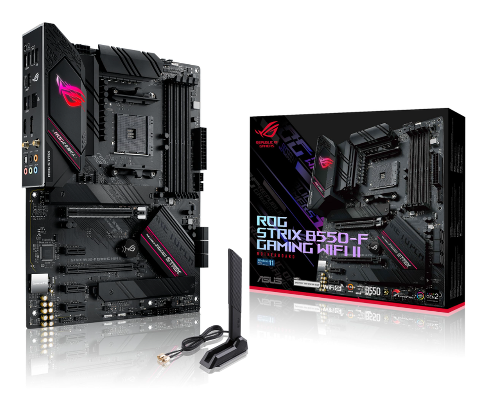 ASUS ROG STRIX B550-F GAMING WIFI II AM4 AMD SATA 6Gb/s ATX AMD Motherboard