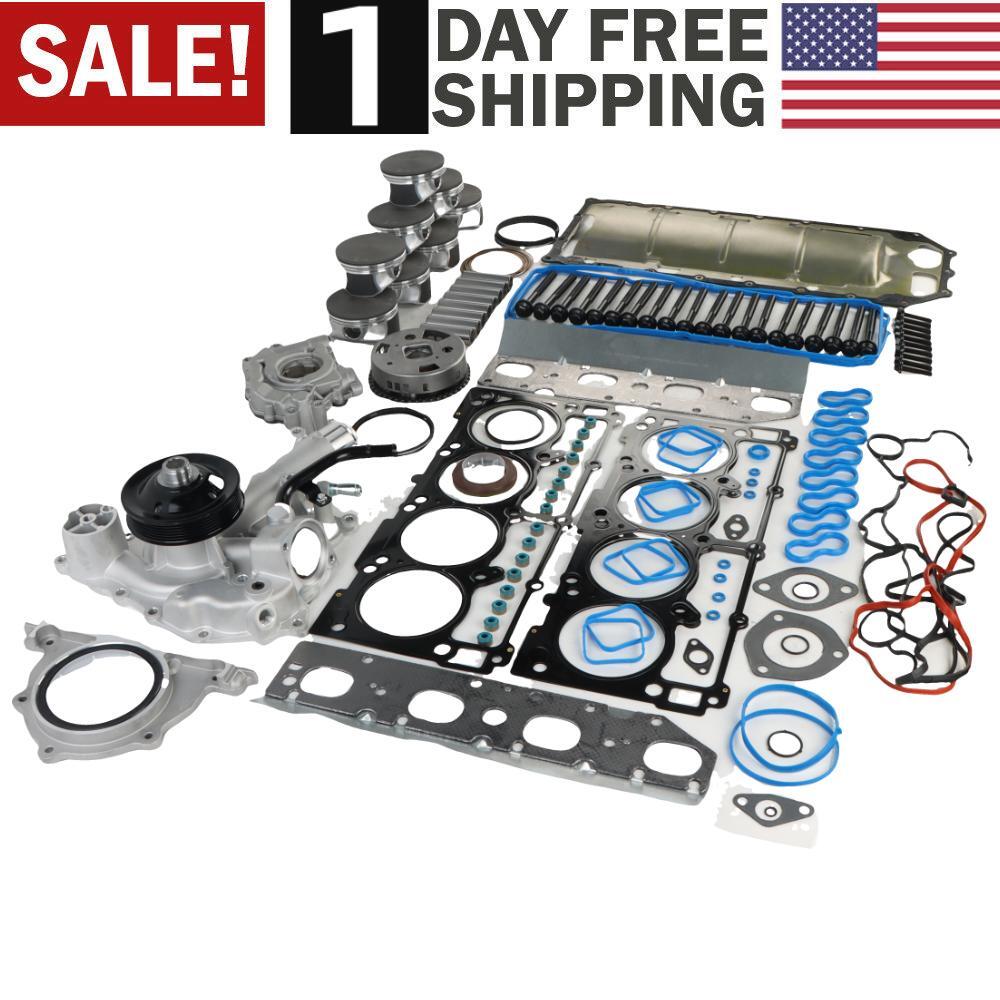 Chrysler Dodge Ram 5.7L HEMI Engine Full Gasket Set with Pistons Bearings  