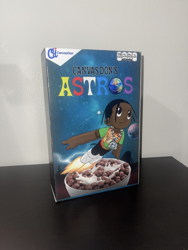 *Brand New* The Canvas Don Astro Cereal Box  (Travis Scott Limited Edition)