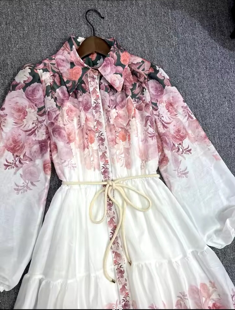 Zimmermann Silk Dress Size Large