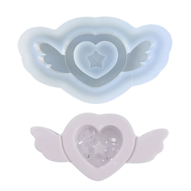 Silicone Resin Shaker Mold for Epoxy Pendant Jewelry Making