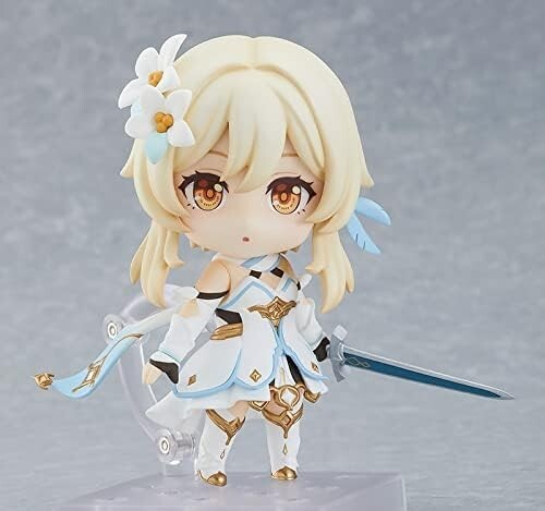Good Smile Genshin Impact: Traveler Lumine Nendoroid Action Figure Open Box New