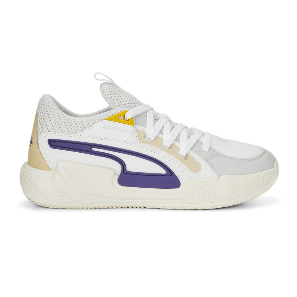 Puma Court Rider Chaos Slash Basketball  Mens Off White Sneakers Athletic Shoes