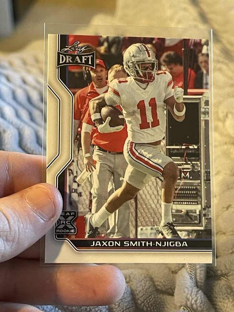 🏈🏈2023 Leaf Draft Rookie XRC #B1-9 Jaxon Smith-Njigba🏈🏈