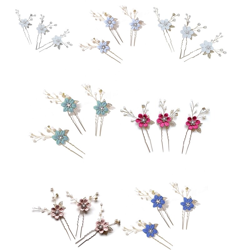 Vintage U-Shaped Hair Pins for Women Chinese Chignon Hairstyle Sticks