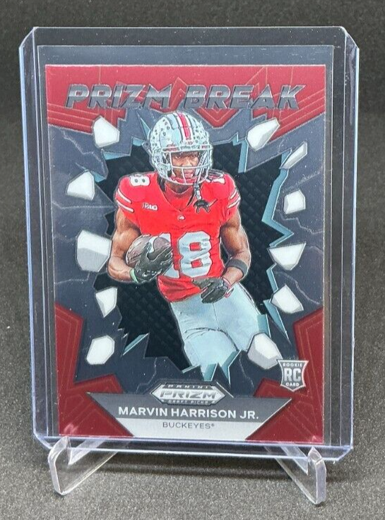 2024 Panini Prizm Draft Picks PRIZM BREAK MARVIN HARRISON JR. RC