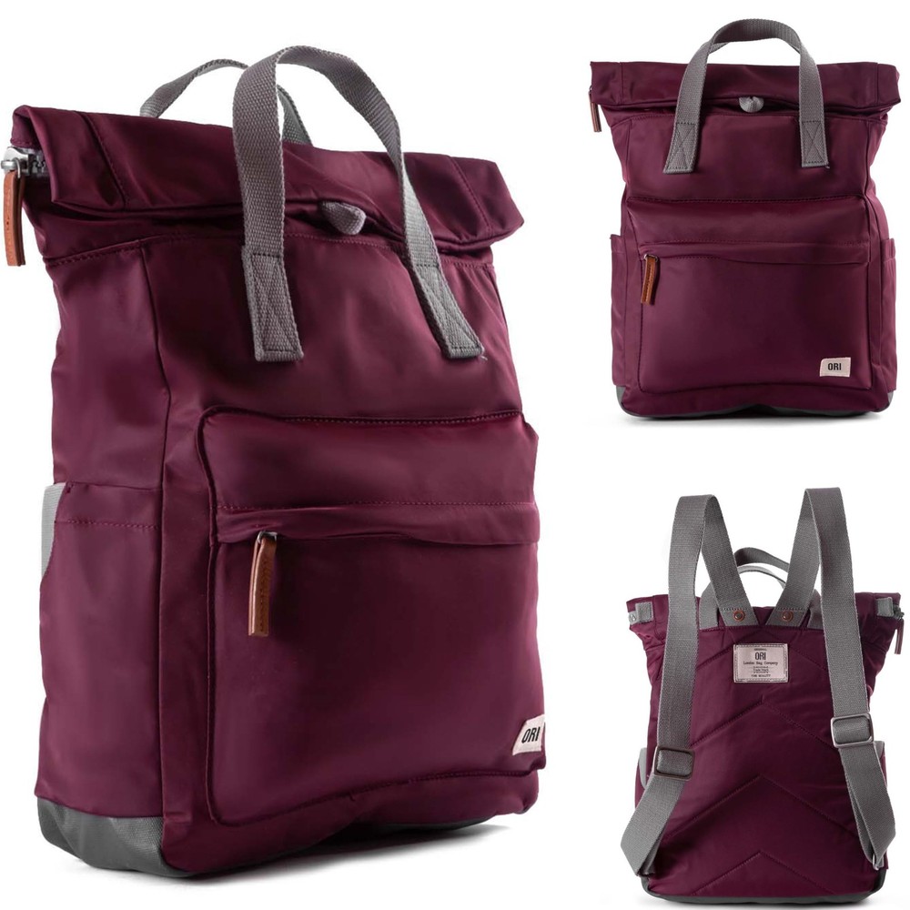 Travel Backpack - Medium Nylon Rolltop Backpack for Men & Women for Laptop & ...