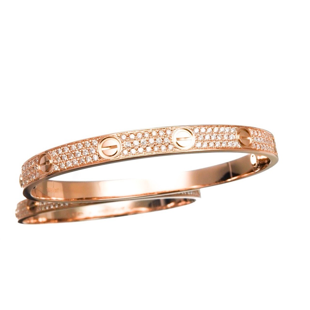 CARTIER Love Bracelet #18 New mode PG Diamond 18 mens bracelet