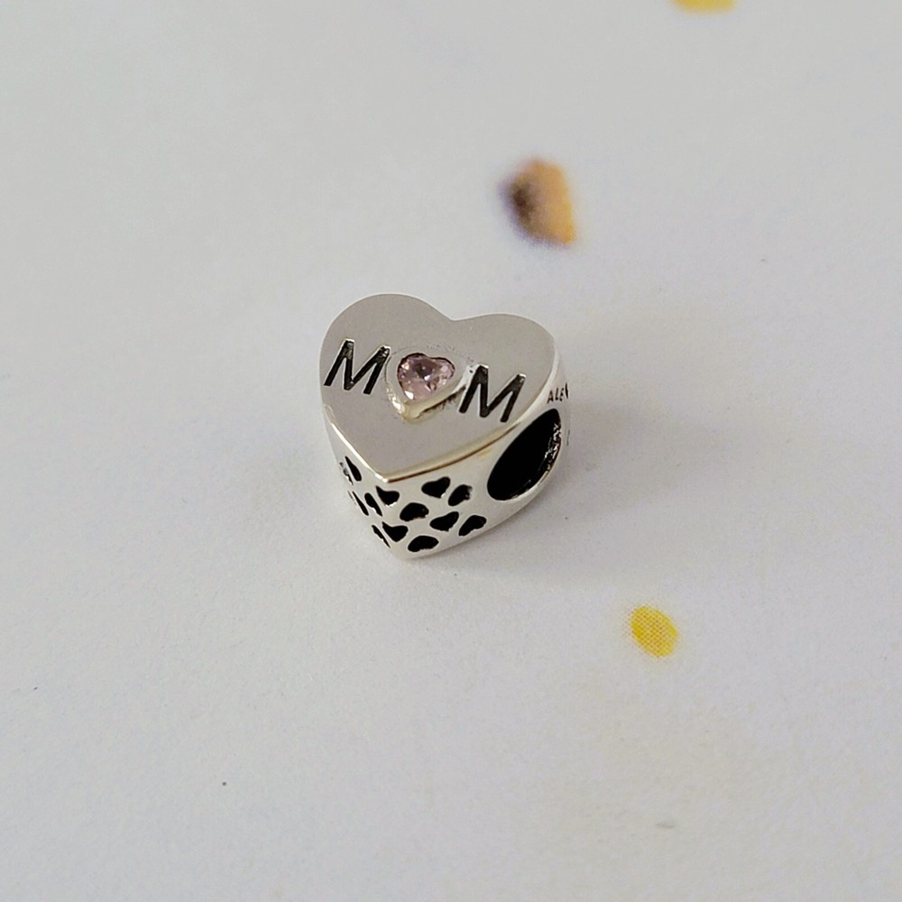 New Pandora Authentic Silver Mom Charm for Timeless Elegance