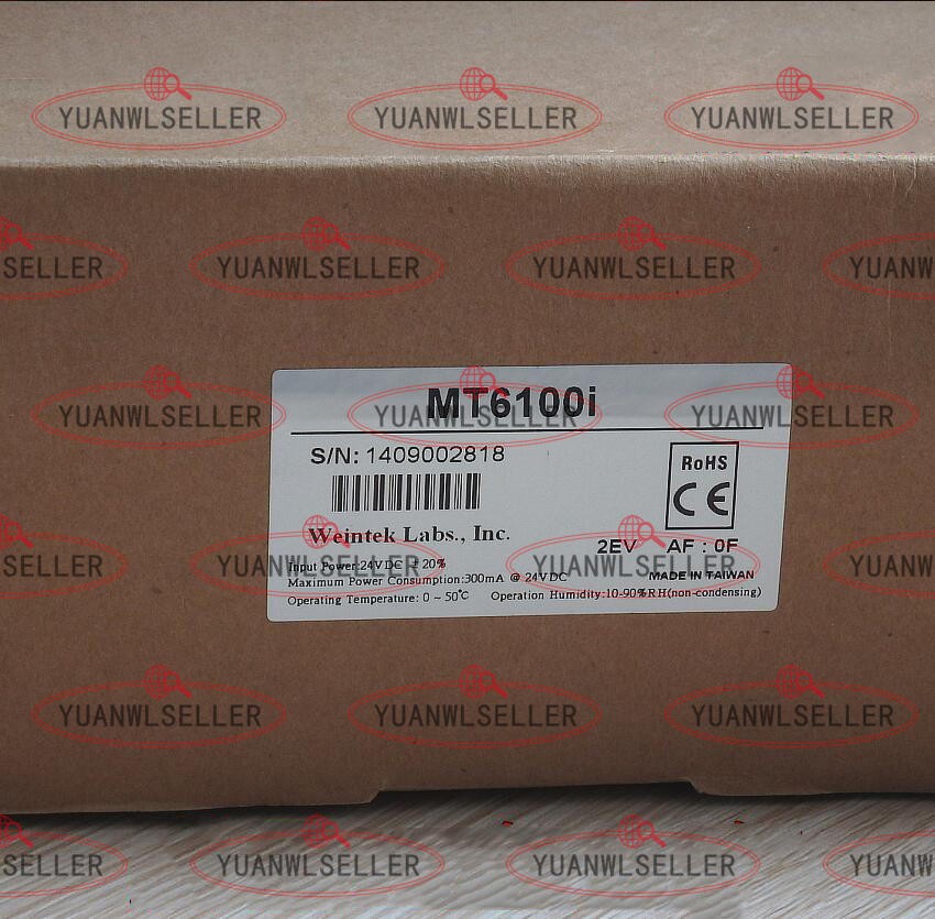 1PC Weinview HMI MT6100i Touch Screen MT6100I New