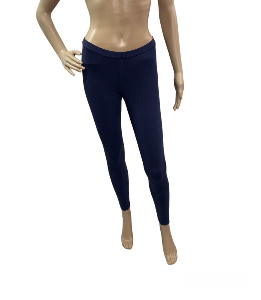Boden Women’s Size 10 Elastic Waist Navy Blue Leggings