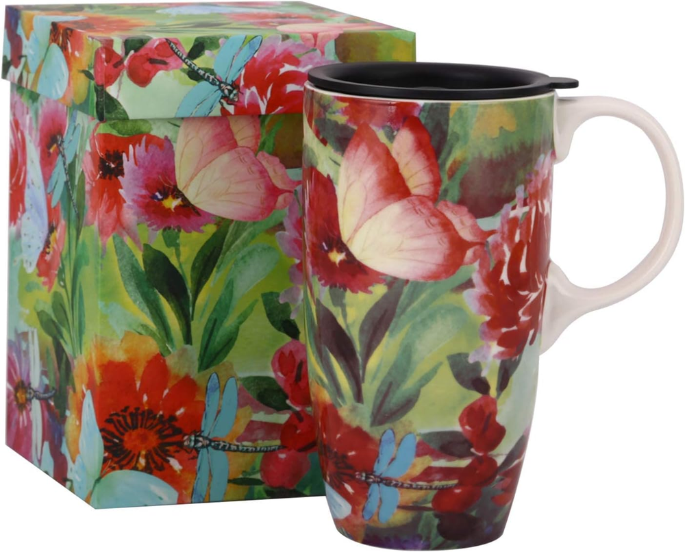 Ceramic Mug Large Coffee Cup Tall Travel Mugs Porcelain Latte Tea Cup