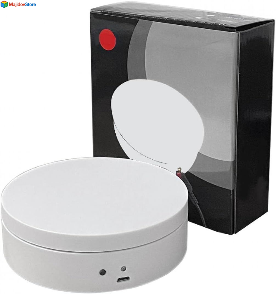 Electric Rotating Display Stand, 360 Degree Motorized Rotating Turntable Display