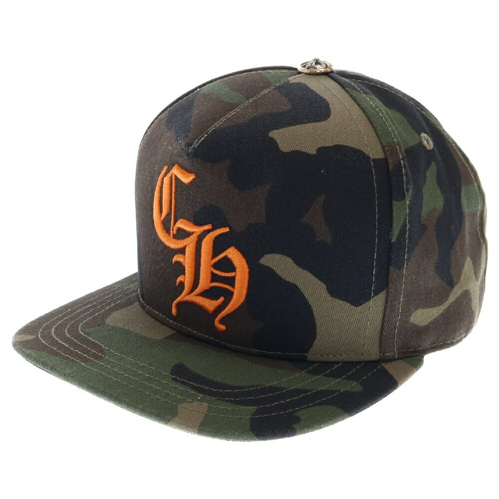 Chrome Hearts Ch Baseball Trucker Cap Logo Embroidery Hat Camo / S EG587
