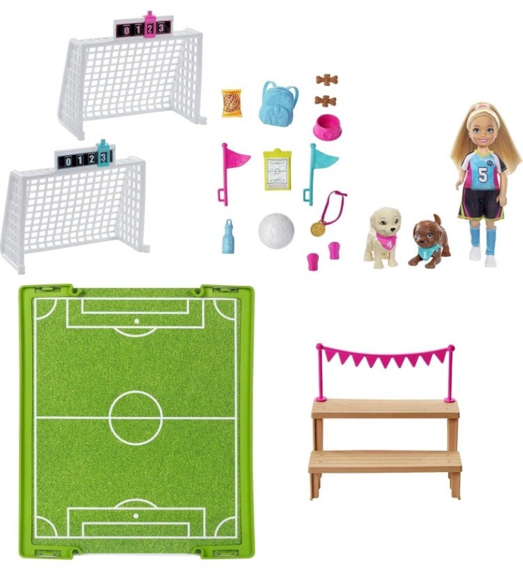 Barbie Chelsea Doll Soccer Playset - Barbie Chelsea Club Doll