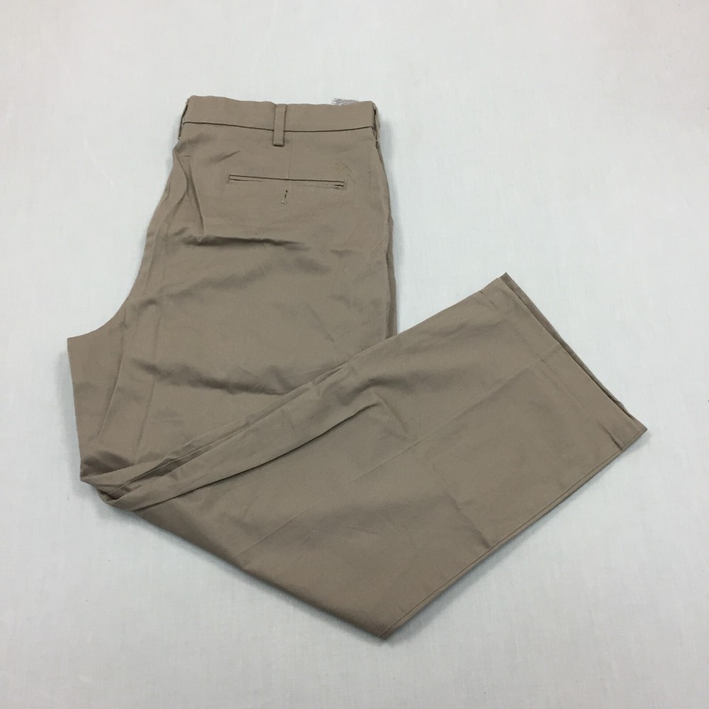 Dockers Chino Trousers Cotton Pants Straight Fit Mens Size 40W 30L Beige