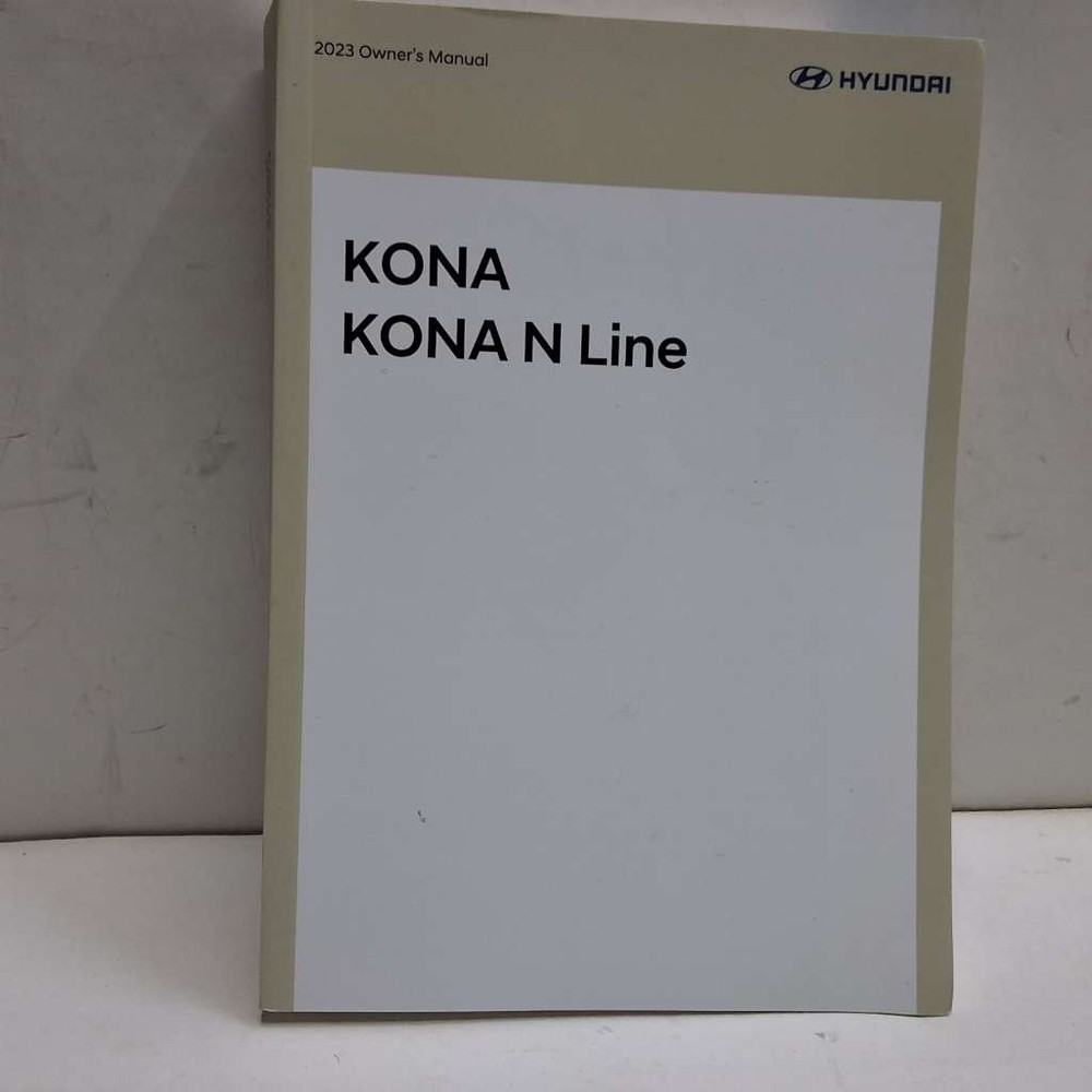 2023 Hyundai Kona / Kona N Line Owners Manual