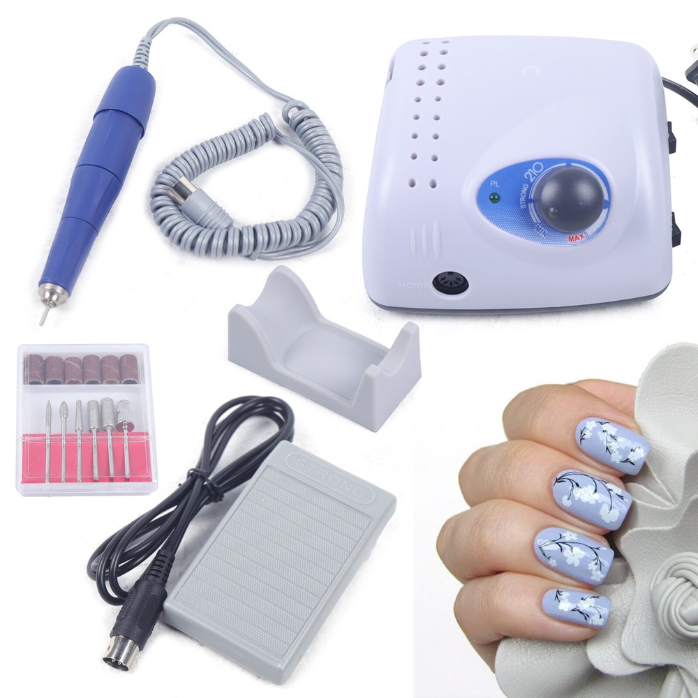 Electric Nail Drill Machine Marathon 35000rpm Manicure Pedicure Treatment