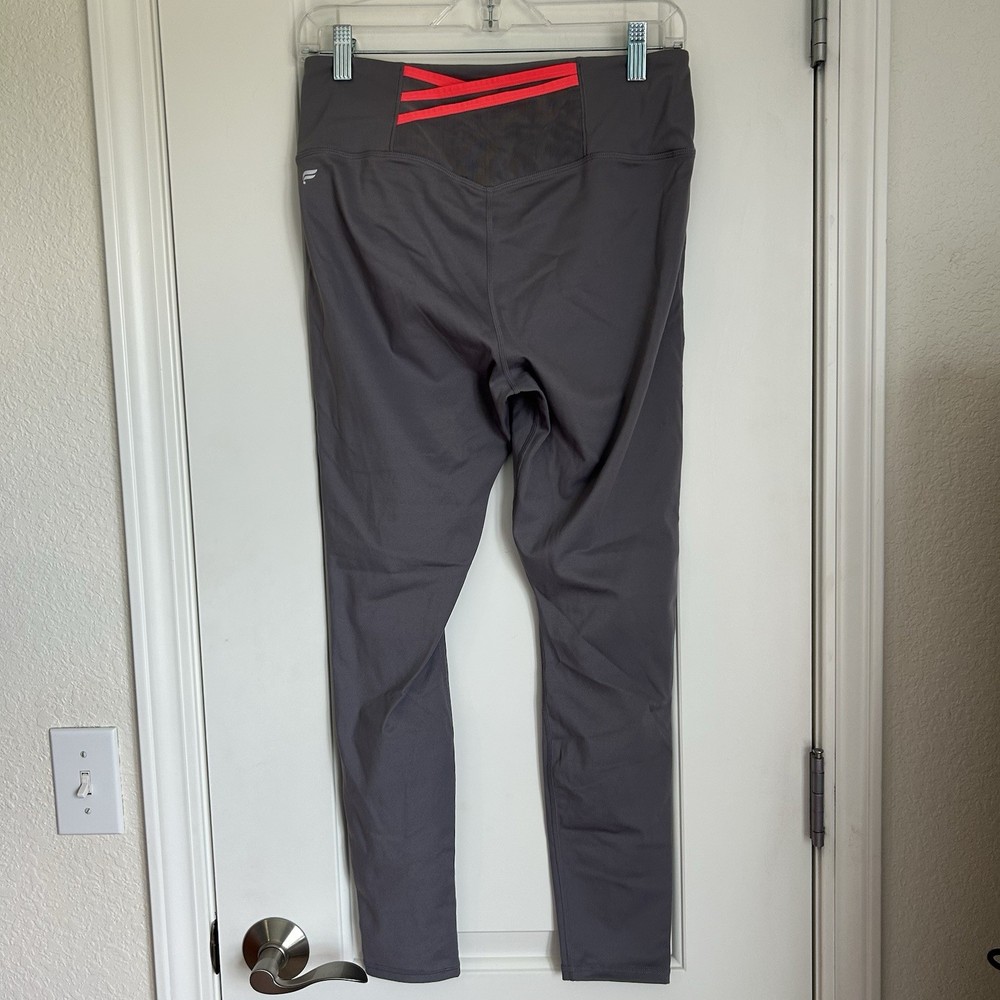 Fabletics Womens Trinity Motion365 High Waisted Leggings Size L Comfort Fit Workout Yoga