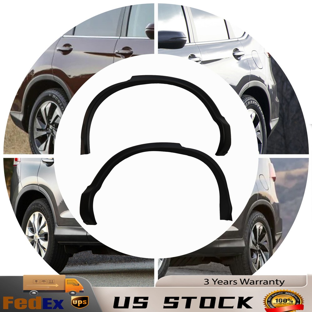 Rear Left & Right Fender Trim Wheel Arch Molding For Honda CRV CR-V 2012-2016
