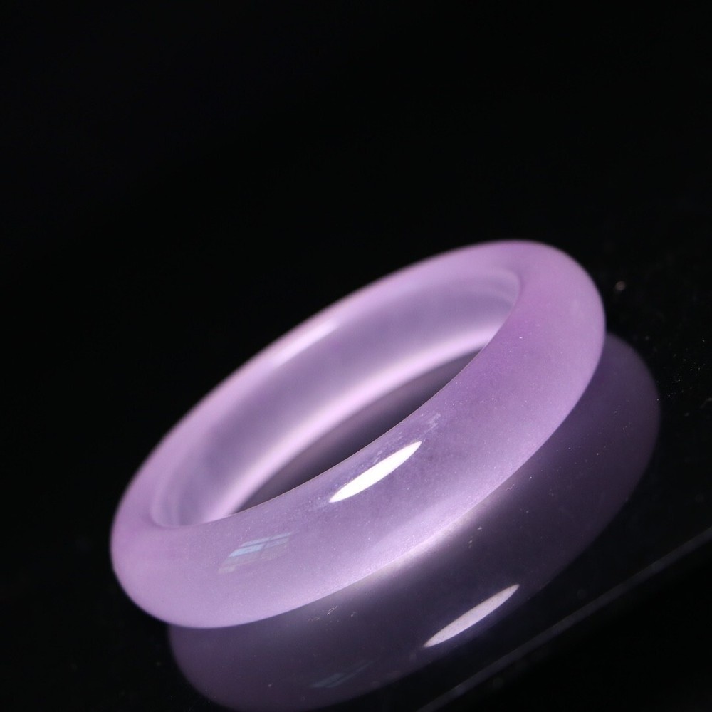 Certified Natural high Ice purple Burmese Jade jadeite bracelet bangle 57-58mm