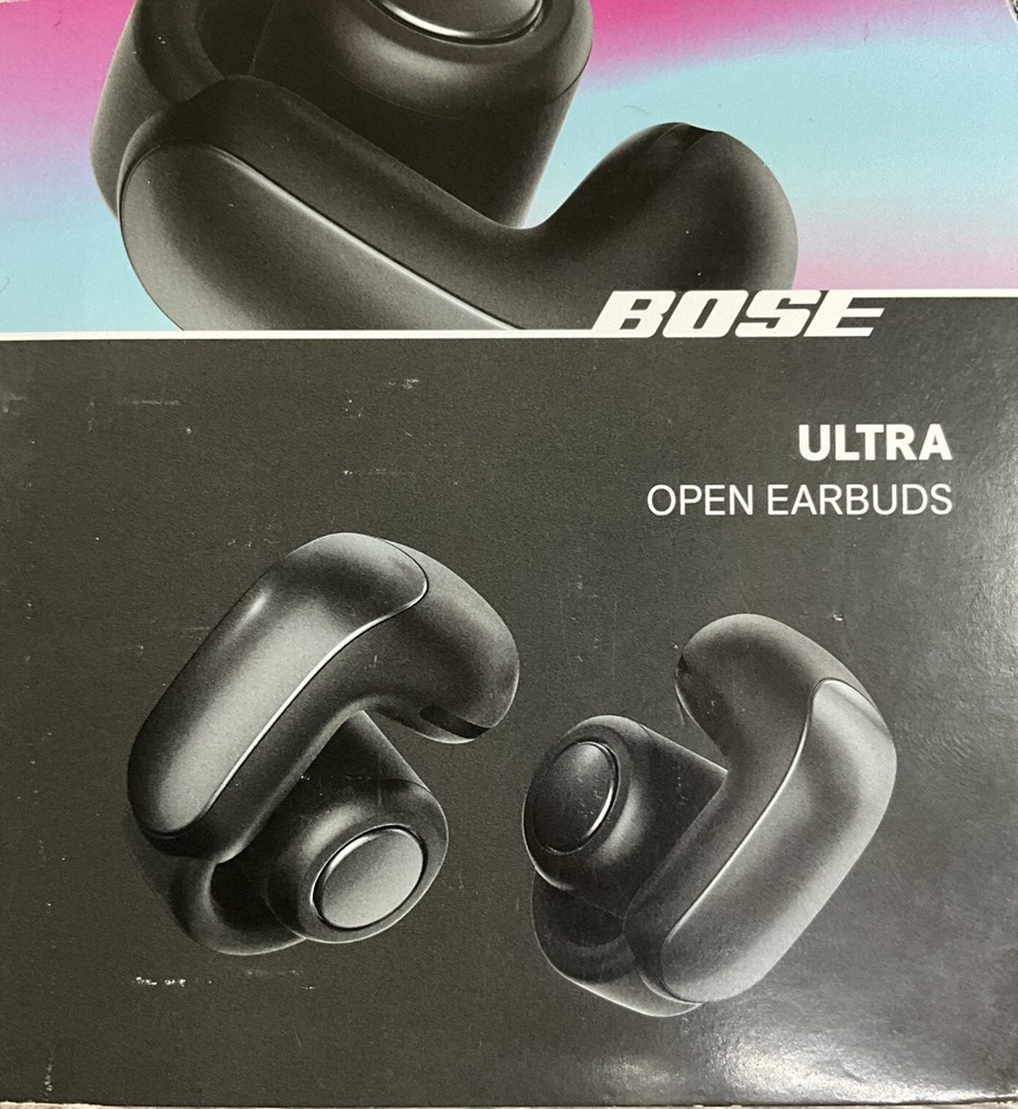 Bose Ultra Open-Ear True Wireless Bluetooth Earbuds – Brand New Open-Ear Design for Comfort & Premium Sound.
