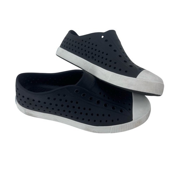 Native Kids Shoes in Black and White