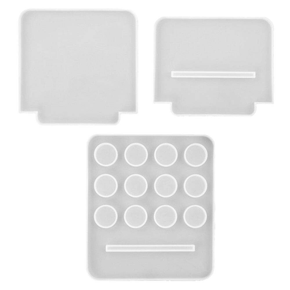 Jar Resin Mold Storage Rack Unique Molds Bottle Shelf Casting