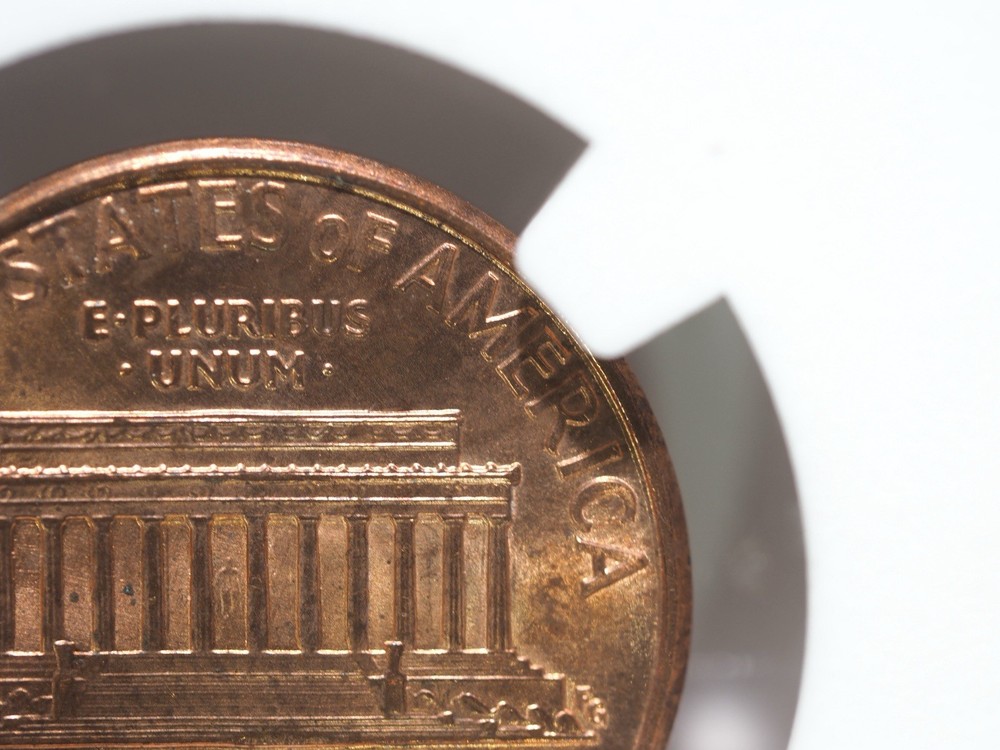 1999 Lincoln Penny Wide AM Error NGC MS64 Red WAM Variety