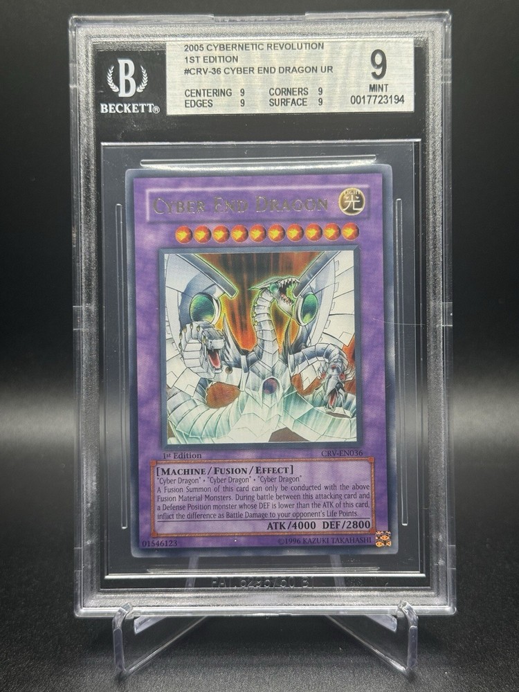 Cyber End Dragon CRV-EN036 1st Edition Ultra Rare-image