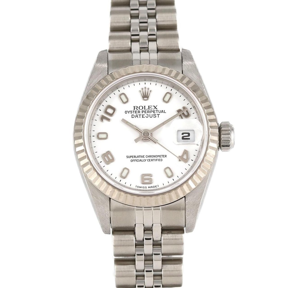 Authentic Rolex Datejust 79174 Stainless Steel & White Gold Automatic Watch Ref 270-004-010-0316