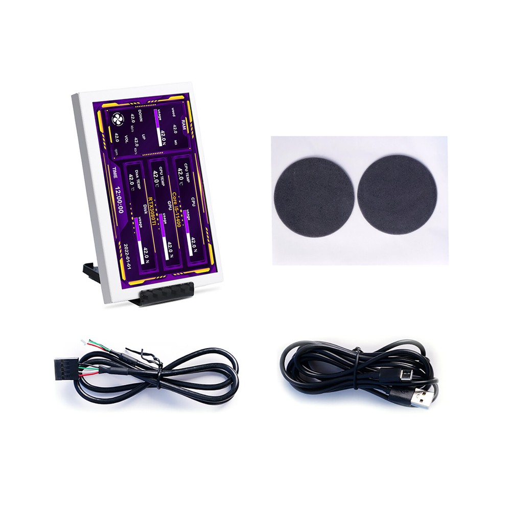 New AIDA64 Type-C Secondary Screen 5inch IPS USB Display CPU GPU RAM HDD Monitor