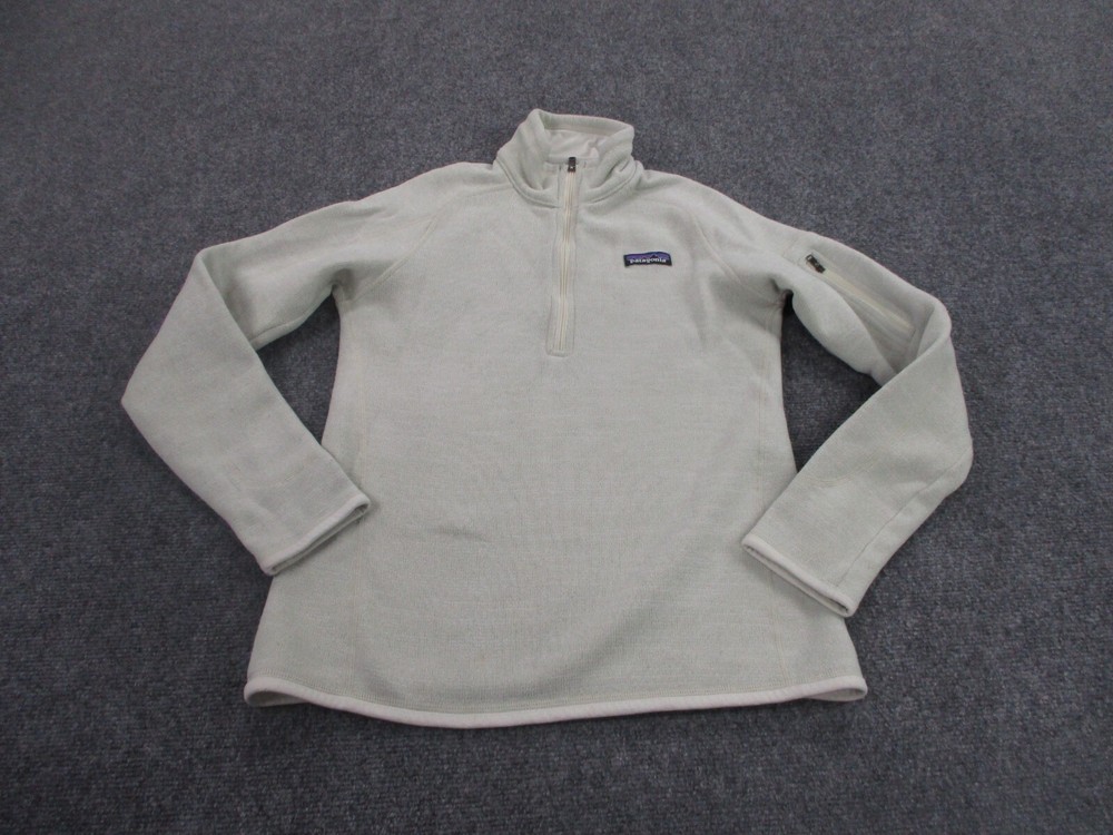 Patagonia Womens Better Sweater Lightweight Off White S Outdoor Jacket