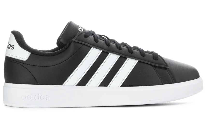 Adidas Grand Court 2.0 Shoes Mens Black White Sportswear Tennis GW9196